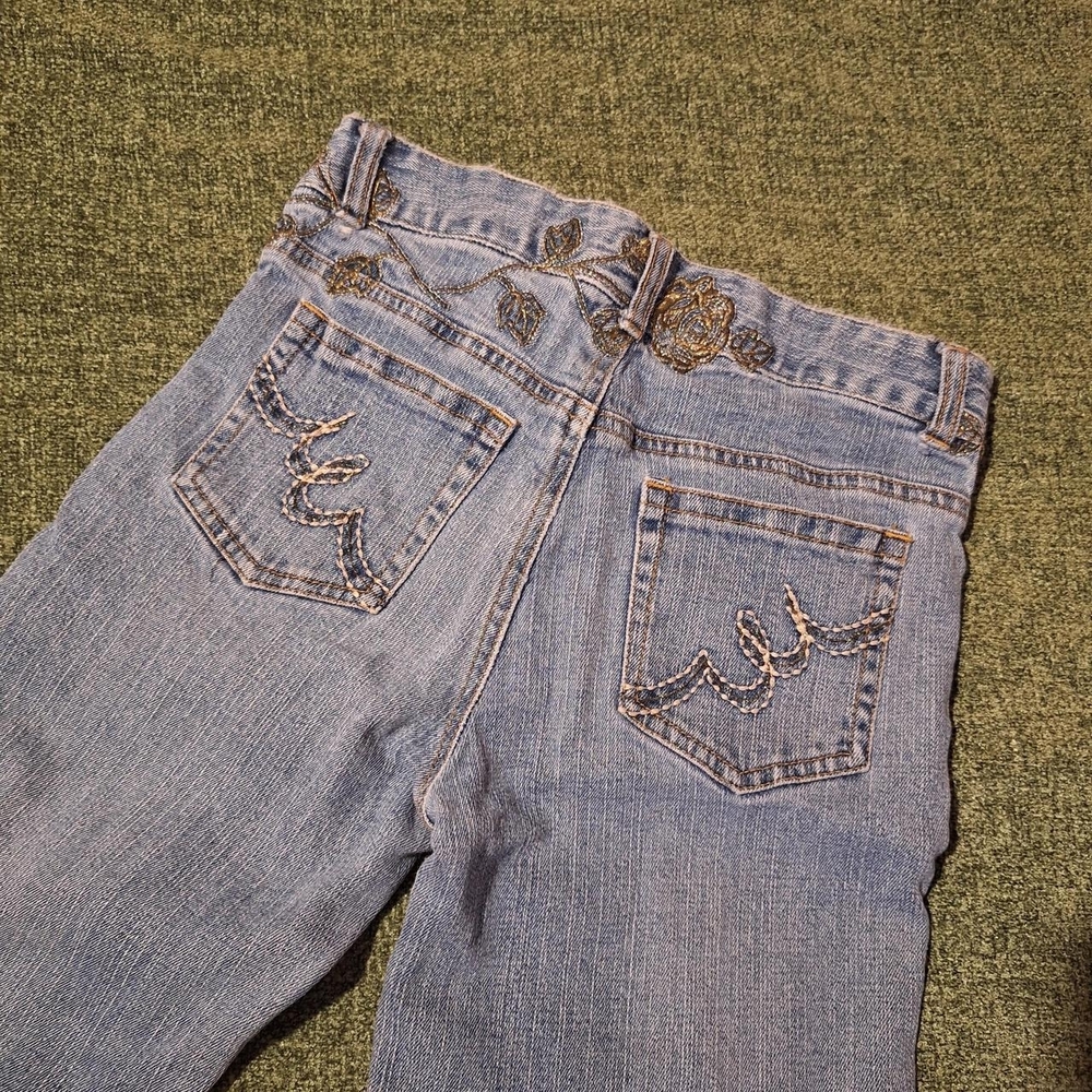 Embroidered Blue Jeans - Picture 2 of 7